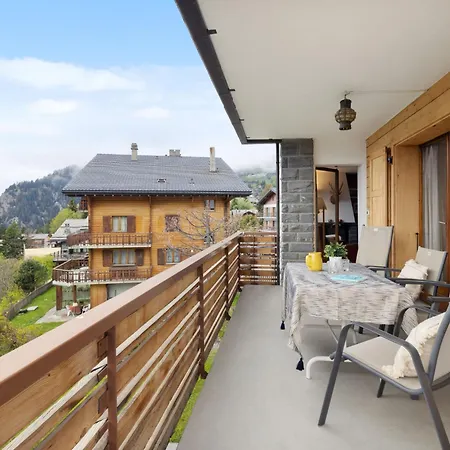 شقة La Toura By Interhome فيربير